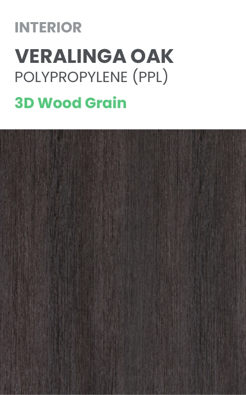 AVON 10 LITE VETRO VERALINGA OAK DOUBLE BI-FOLD BELLDINNI MODERN INTERIOR DOOR - 4