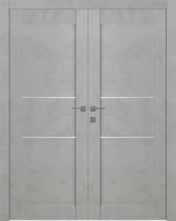 AVON 07 2H LIGHT URBAN DOUBLE BELLDINNI MODERN INTERIOR DOOR - 1