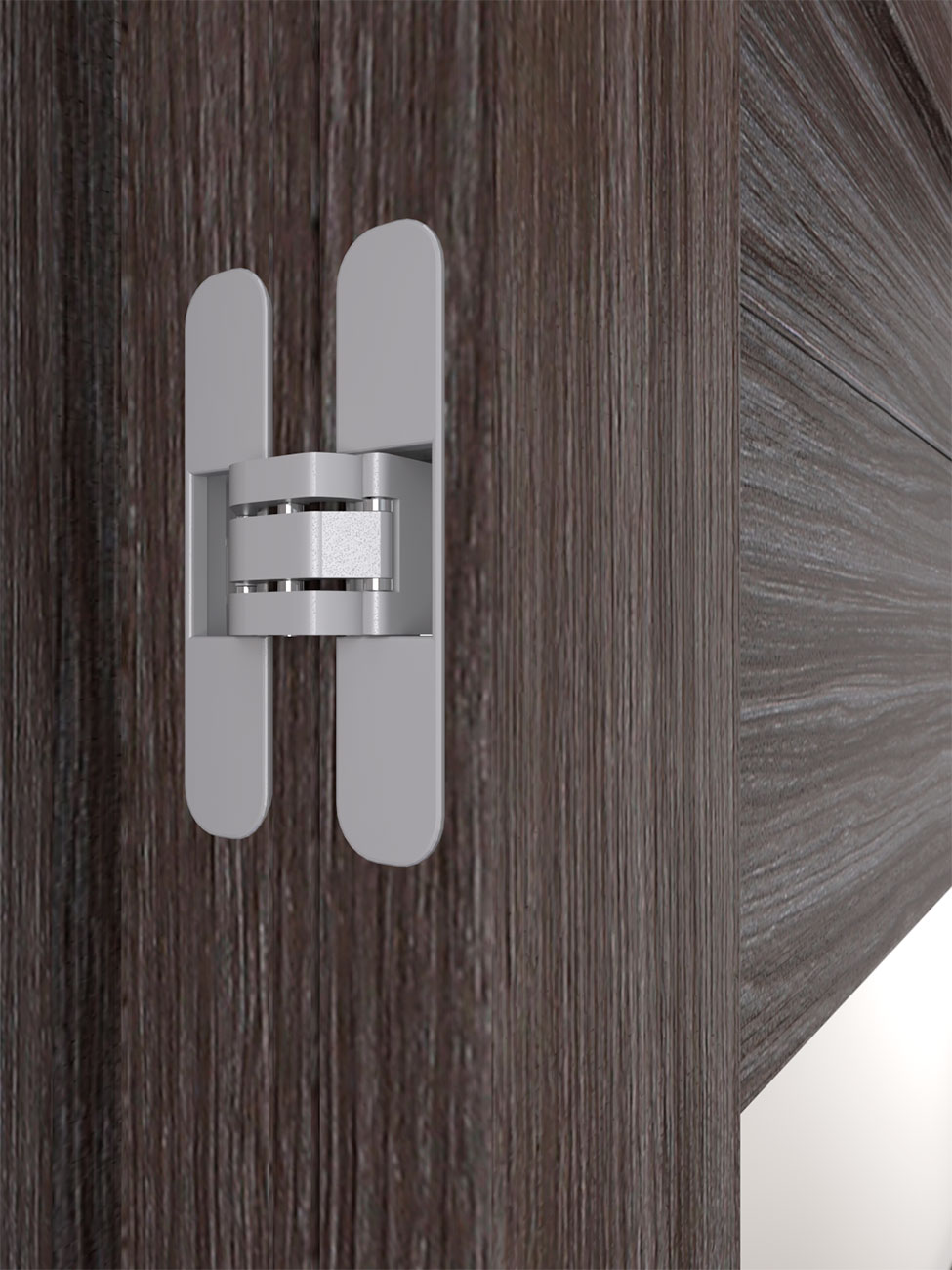 BERTA VETRO GRAY OAK CLOSET BELLDINNI MODERN INTERIOR DOOR - 3