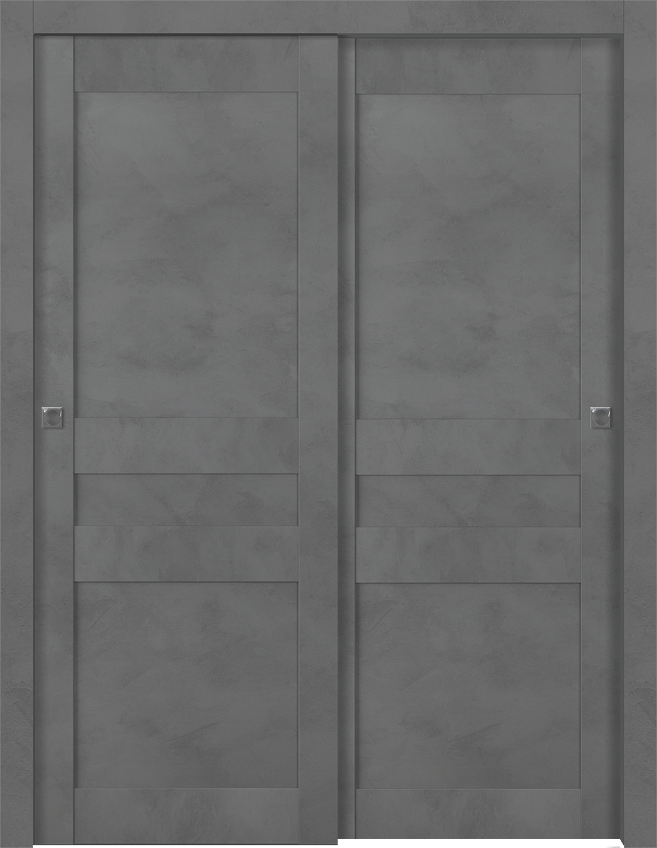AVON 07 2R DARK URBAN BYPASS DOORS BELLDINNI MODERN INTERIOR DOOR - 1