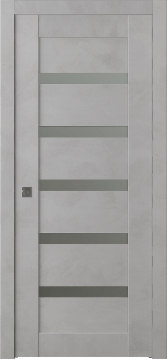 AVON 07-04 VETRO LIGHT URBAN POCKET BELLDINNI MODERN INTERIOR DOOR - 1