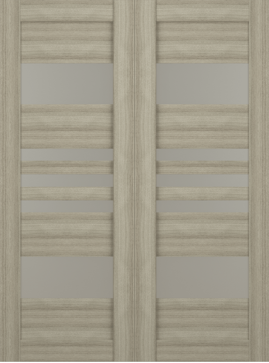 LETI VETRO SHAMBOR DOUBLE BARN BELLDINNI MODERN INTERIOR DOOR - 2