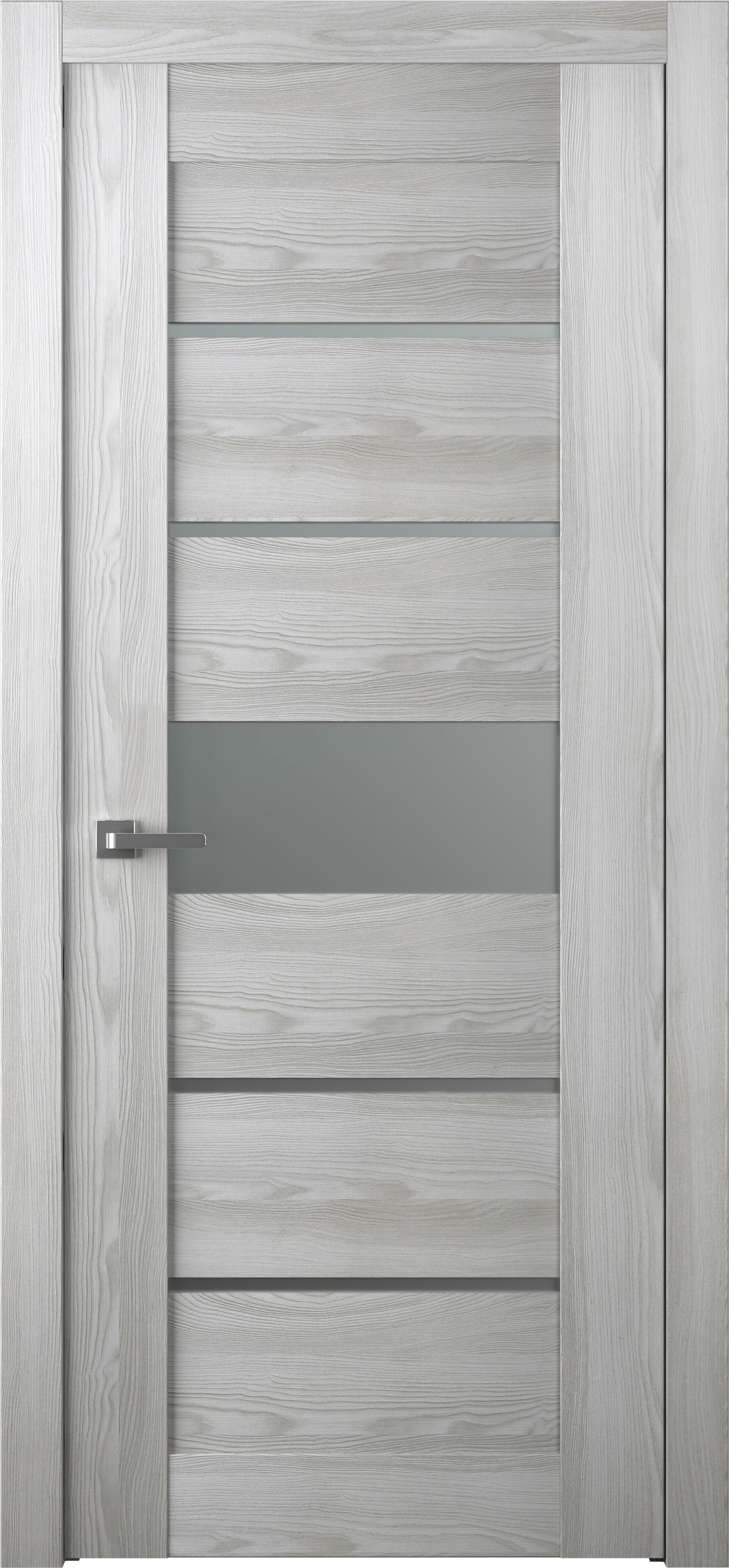 AVON 07-06 VETRO RIBEIRA ASH SWING BELLDINNI MODERN INTERIOR DOOR - 1