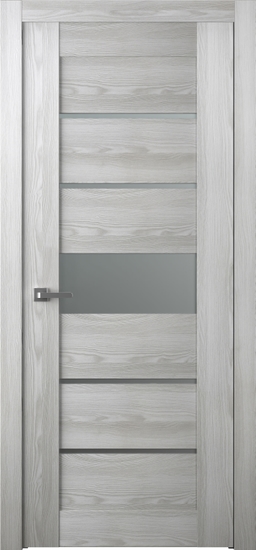 AVON 07-06 VETRO RIBEIRA ASH SWING BELLDINNI MODERN INTERIOR DOOR - 1