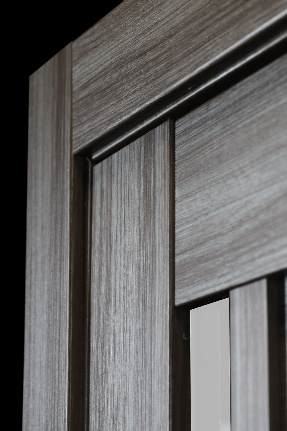 ESTA VETRO GRAY OAK DOUBLE BI-FOLD BELLDINNI MODERN INTERIOR DOOR - 3