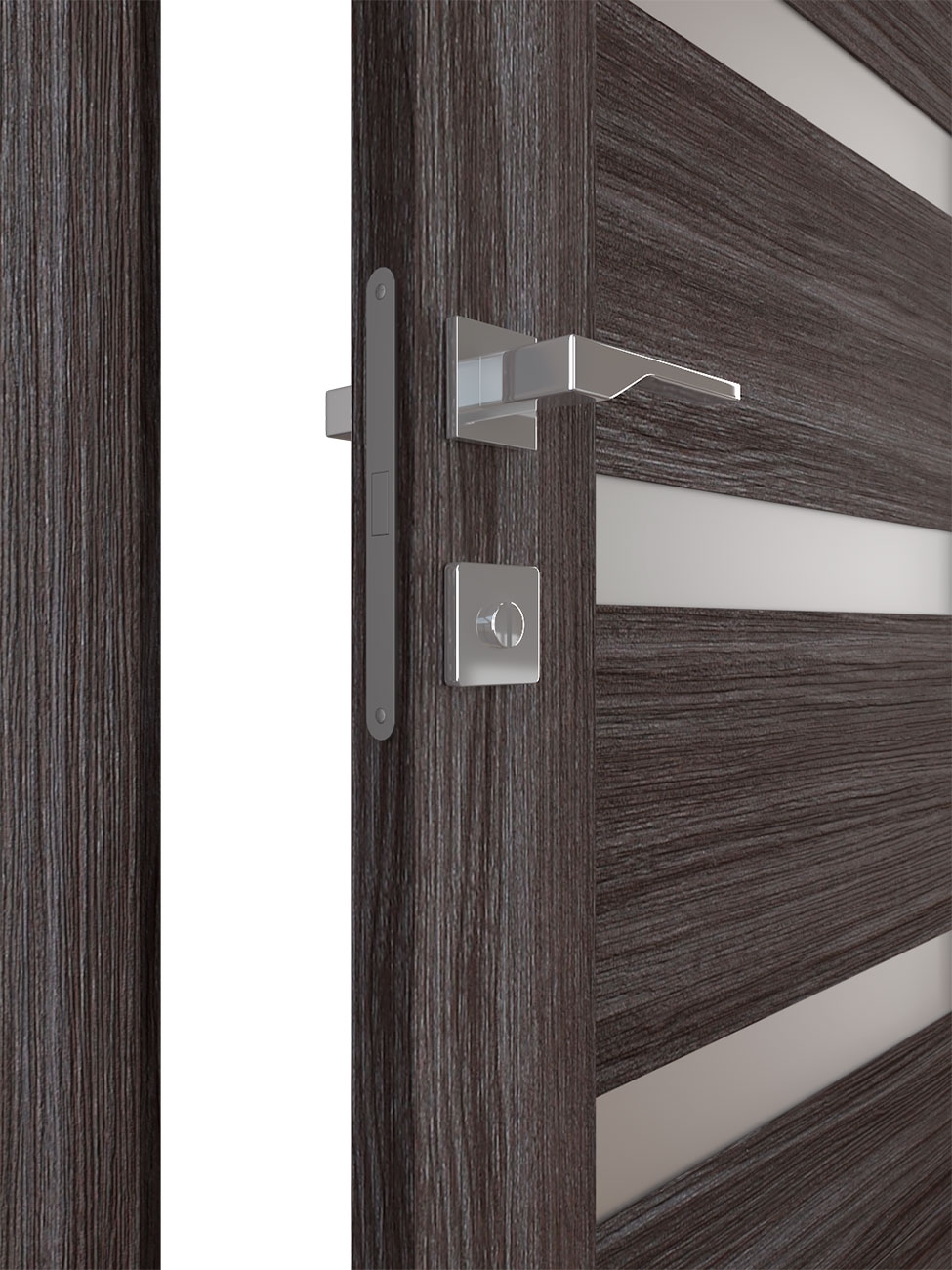 RITA VETRO GRAY OAK SWING BELLDINNI MODERN INTERIOR DOOR - 2
