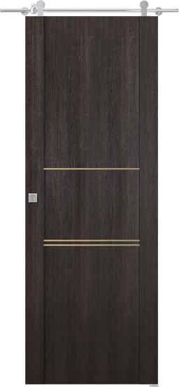 AVON 01 3H GOLD VERALINGA OAK BARN BELLDINNI MODERN INTERIOR DOOR - 1