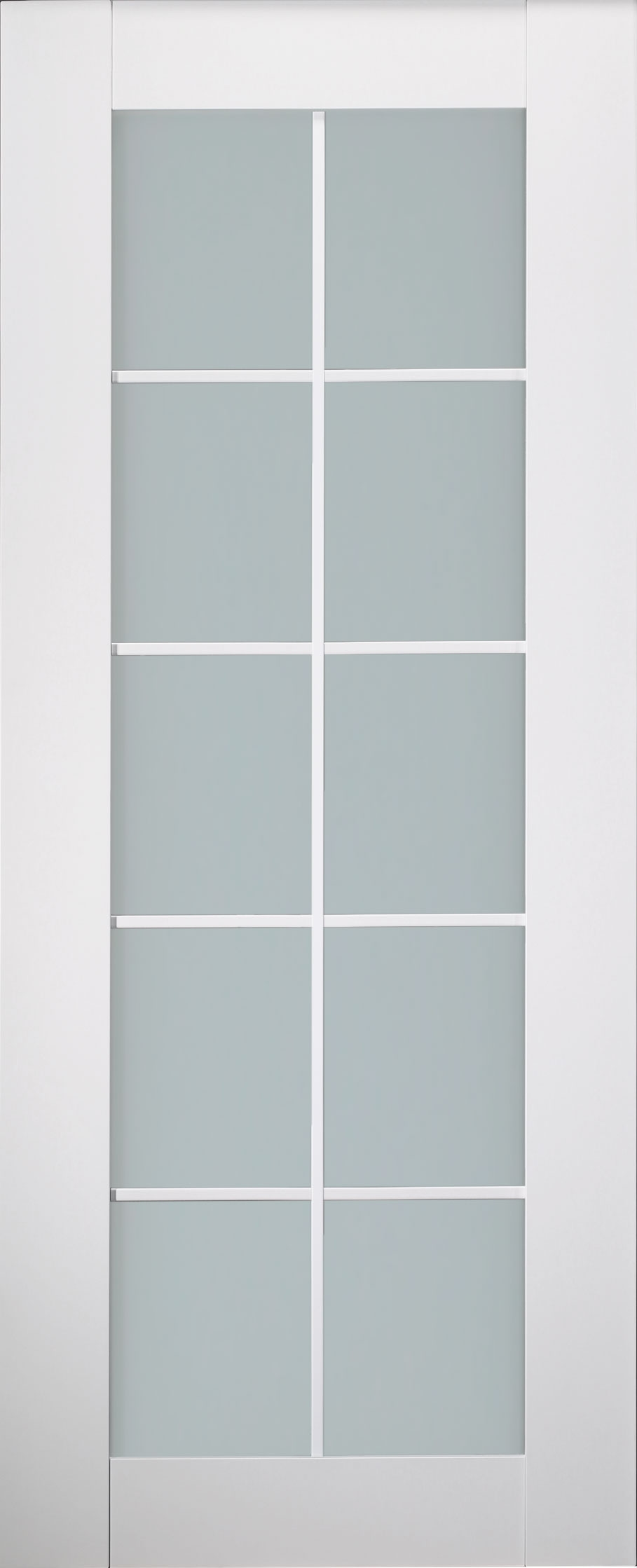 SMART PRO 10 LITE VETRO POLAR WHITE SLAB BELLDINNI MODERN INTERIOR DOOR - 2