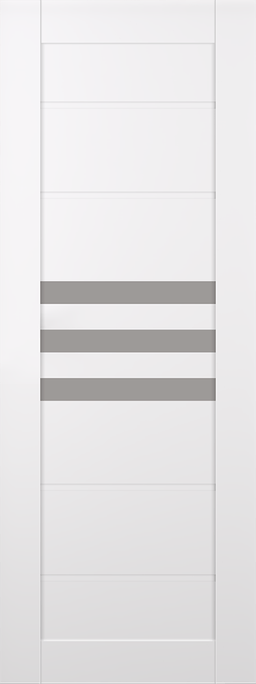 DOME VETRO SNOW WHITE SLAB BELLDINNI MODERN INTERIOR DOOR - 1