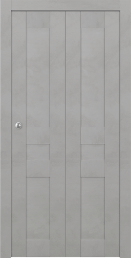 AVON 07 2R LIGHT URBAN BI-FOLD BELLDINNI MODERN INTERIOR DOOR - 1
