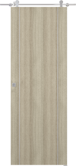 OPTIMA 2U SHAMBOR DOUBLE BARN BELLDINNI MODERN INTERIOR DOOR - 1