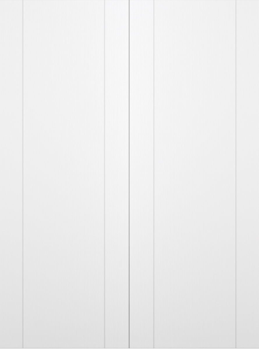 SMART PRO 2U POLAR WHITE DOUBLE BARN BELLDINNI MODERN INTERIOR DOOR - 2