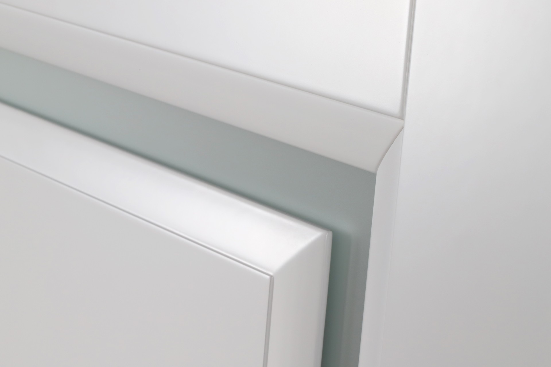 AURUM 1 VETRO IVORY SWING BELLDINNI MODERN INTERIOR DOOR - 7