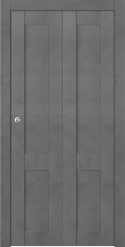 AVON 07 R DARK URBAN BI-FOLD BELLDINNI MODERN INTERIOR DOOR - 1