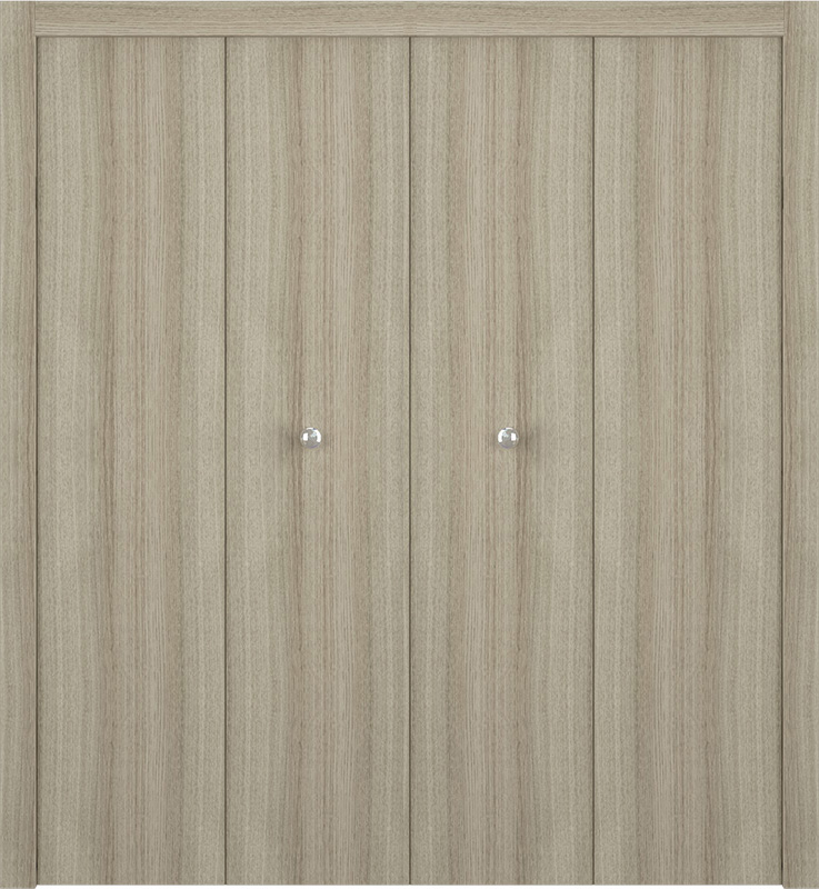 OPTIMA SHAMBOR DOUBLE BI-FOLD BELLDINNI MODERN INTERIOR DOOR - 1