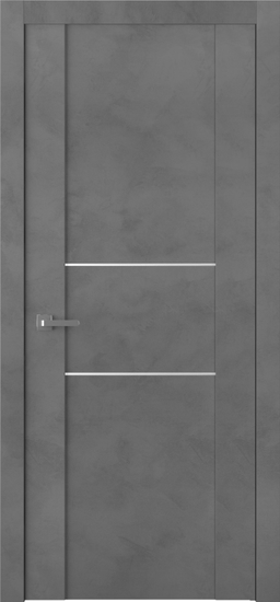 AVON 01 2H DARK URBAN SWING BELLDINNI MODERN INTERIOR DOOR - 1