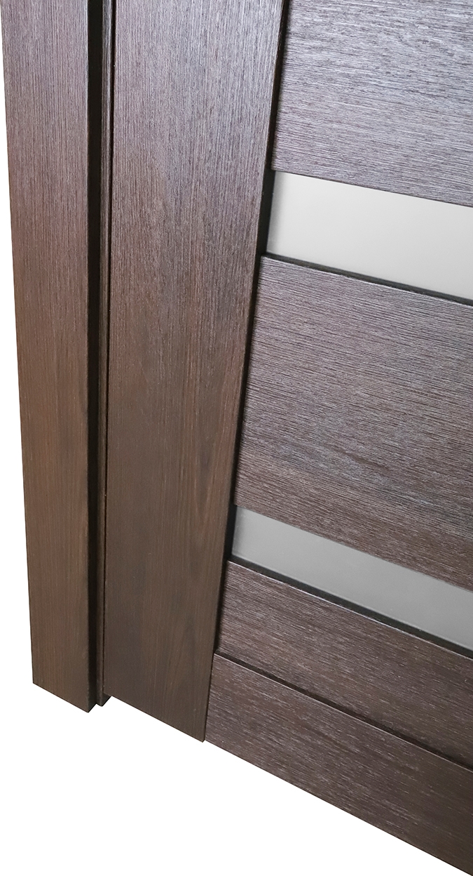 AVON 07-03 VETRO VERALINGA OAK BI-FOLD BELLDINNI MODERN INTERIOR DOOR - 4