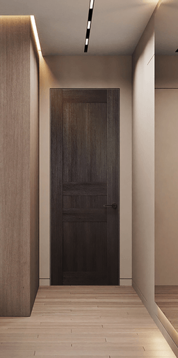 AVON 07 2R VERALINGA OAK DOUBLE INVISIBLE METAL FRAME BELLDINNI MODERN INTERIOR DOOR - 2