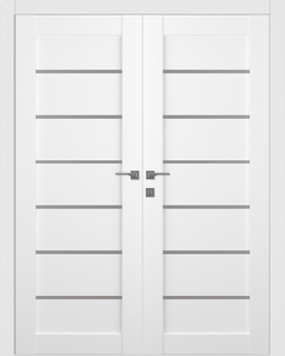 ALBA BIANCO NOBLE CLOSET BELLDINNI MODERN INTERIOR DOOR - 1