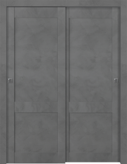 AVON 07 R DARK URBAN BYPASS BELLDINNI MODERN INTERIOR DOOR - 1
