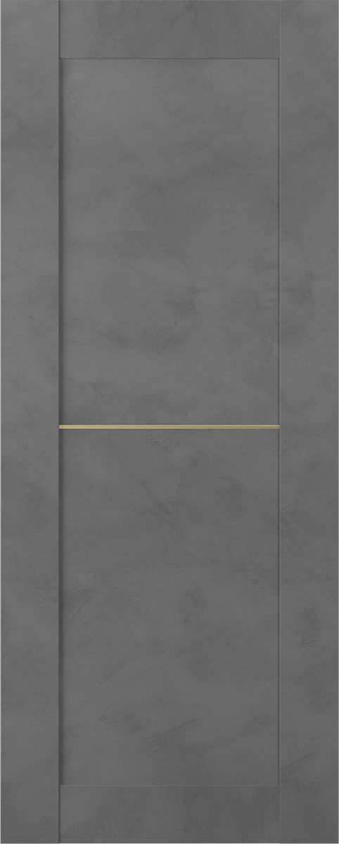 AVON 07 1H GOLD DARK URBAN SLAB BELLDINNI MODERN INTERIOR DOOR - 1