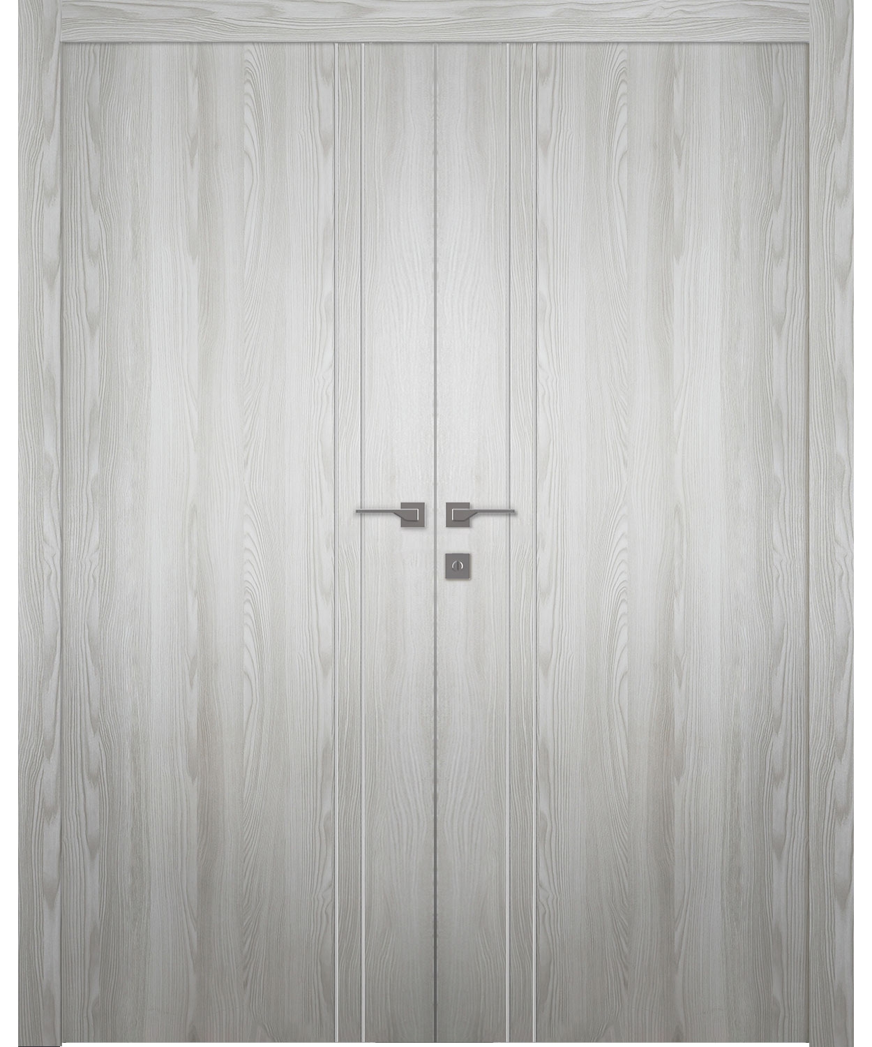OPTIMA 2V RIBEIRA ASH DOUBLE BELLDINNI MODERN INTERIOR DOOR - 1