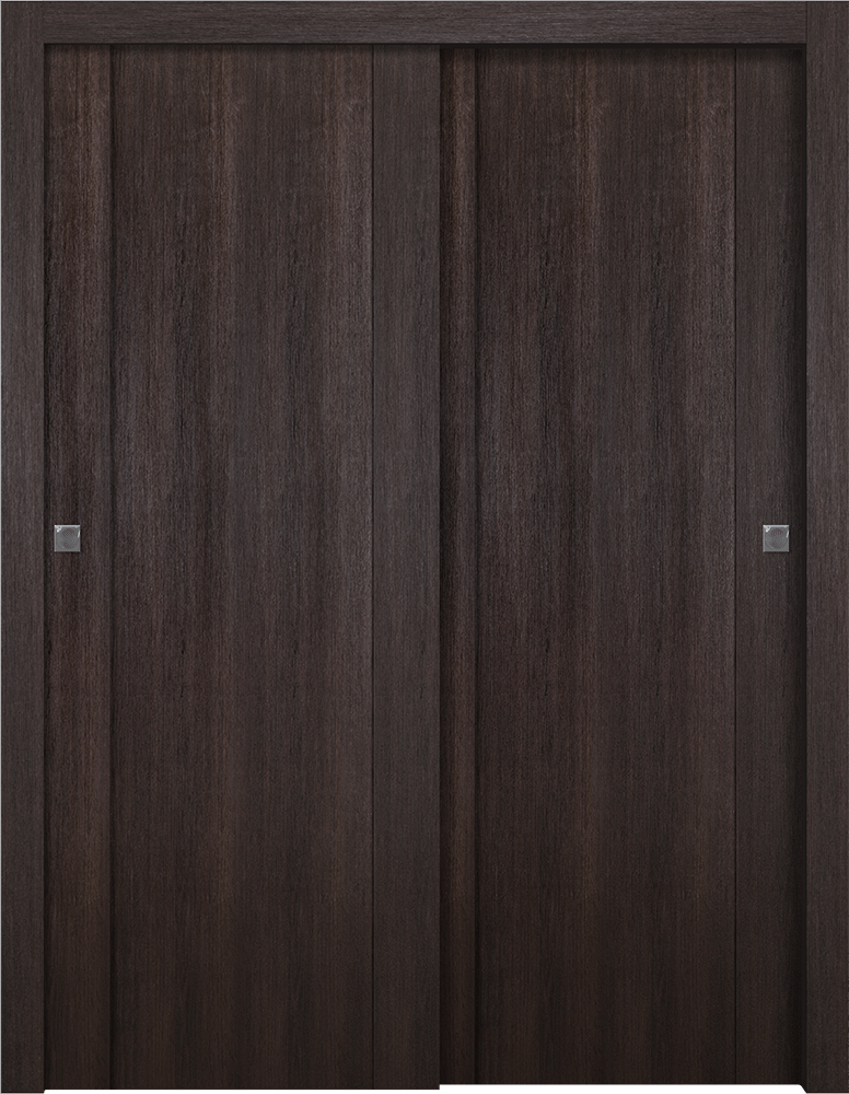 AVON 01 VERALINGA OAK BYPASS DOORS BELLDINNI MODERN INTERIOR DOOR - 1