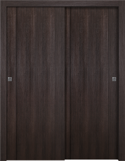 AVON 01 VERALINGA OAK BYPASS DOORS BELLDINNI MODERN INTERIOR DOOR - 1