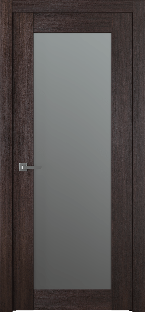 AVON 207 VETRO VERALINGA OAK SWING BELLDINNI MODERN INTERIOR DOOR - 1
