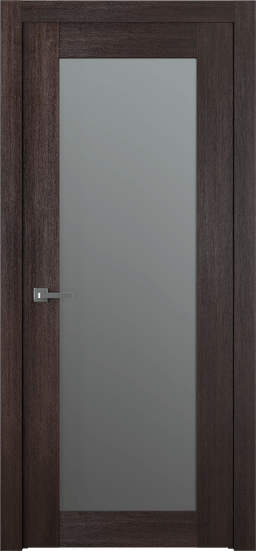 AVON 207 VETRO VERALINGA OAK SWING BELLDINNI MODERN INTERIOR DOOR - 1