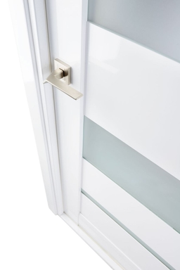 MIRELLA VETRO BIANCO NOBLE BYPASS BELLDINNI MODERN INTERIOR DOOR - 3