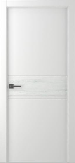 TWINWOOD 2 POLAR WHITE SWING BELLDINNI MODERN INTERIOR DOOR - 1