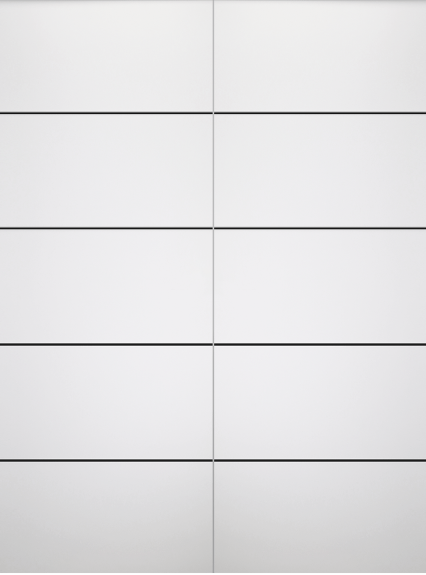 PALLADIO 4H BLACK BIANCO NOBLE DOUBLE BARN DOORS BELLDINNI MODERN INTERIOR DOOR - 2