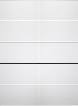 PALLADIO 4H BLACK BIANCO NOBLE DOUBLE BARN DOORS BELLDINNI MODERN INTERIOR DOOR - 2