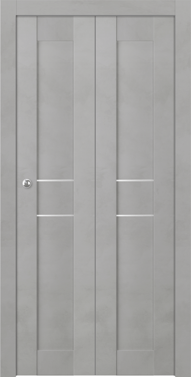 AVON 07 2HN LIGHT URBAN BI-FOLD BELLDINNI MODERN INTERIOR DOOR - 1