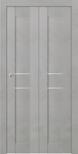 AVON 07 2HN LIGHT URBAN BI-FOLD BELLDINNI MODERN INTERIOR DOOR - 1