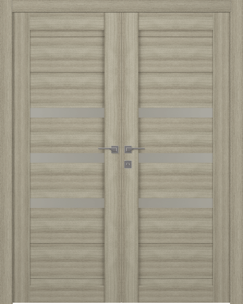 DORA VETRO SHAMBOR DOUBLE BELLDINNI MODERN INTERIOR DOOR - 1