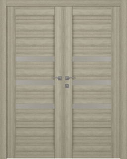 DORA VETRO SHAMBOR DOUBLE BELLDINNI MODERN INTERIOR DOOR - 1