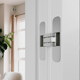 SMART PRO 2H POLAR WHITE INVISIBLE METAL FRAME BELLDINNI MODERN INTERIOR DOOR - 5
