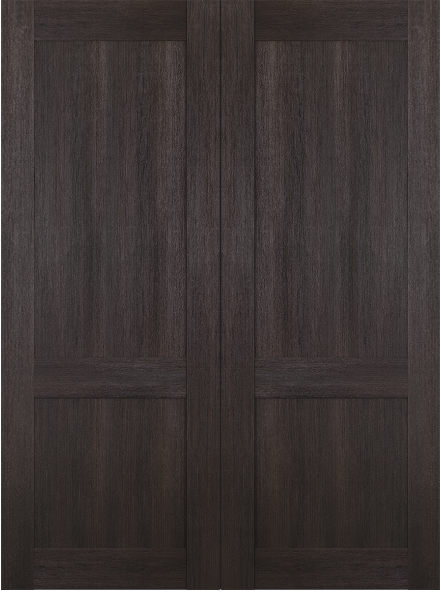 AVON 07 R VERALINGA OAK DOUBLE BARN BELLDINNI MODERN INTERIOR DOOR - 2