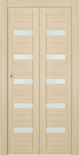 AVON 07-04 VETRO LOIRE ASH BI-FOLD DOORS BELLDINNI MODERN INTERIOR DOOR - 1