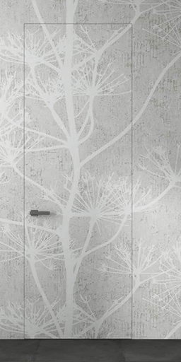 Primed Door Wallpaper Frameless Belldinni Modern Interior Door - 3