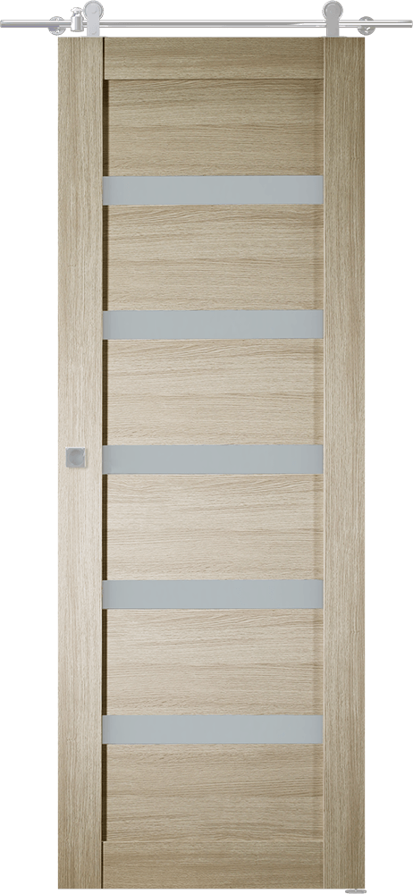 LEORA VETRO SHAMBOR DOUBLE BARN BELLDINNI MODERN INTERIOR DOOR - 2
