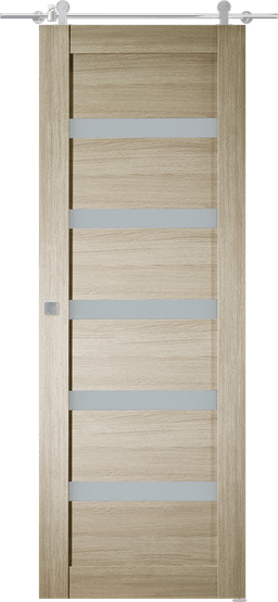 LEORA VETRO SHAMBOR DOUBLE BARN BELLDINNI MODERN INTERIOR DOOR - 2