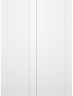 SMART PRO 2U POLAR WHITE DOUBLE MAGIC BELLDINNI MODERN INTERIOR DOOR - 2