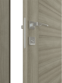 ERMI SHAMBOR DOUBLE INVISIBLE METAL FRAME BELLDINNI MODERN INTERIOR DOOR - 3