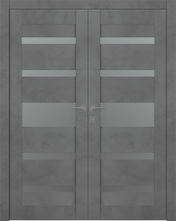 AVON 07-05 VETRO DARK URBAN CLOSET BELLDINNI MODERN INTERIOR DOOR - 1