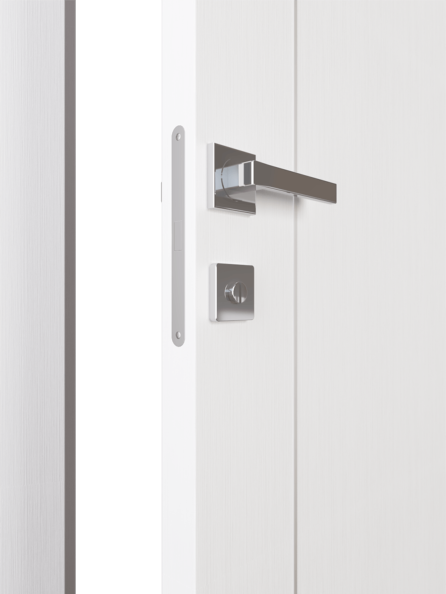PALLADIO 2U BLACK BIANCO NOBLE BI-FOLD DOORS BELLDINNI MODERN INTERIOR DOOR - 2