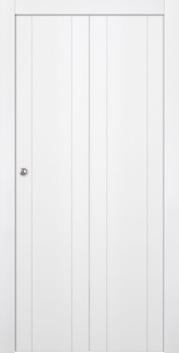 PALLADIO 2U BIANCO NOBLE BI-FOLD BELLDINNI MODERN INTERIOR DOOR - 1