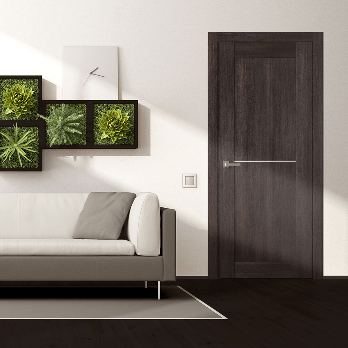 AVON 07 1H VERALINGA OAK BYPASS BELLDINNI MODERN INTERIOR DOOR - 8